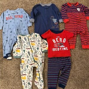 Variety 6 months pajamas